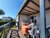 chalet en bois avec terrasse